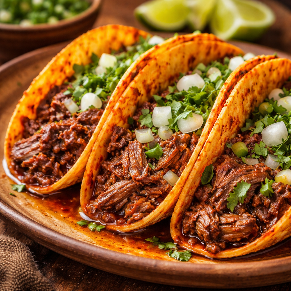 Tacos Birria Mijoteuse