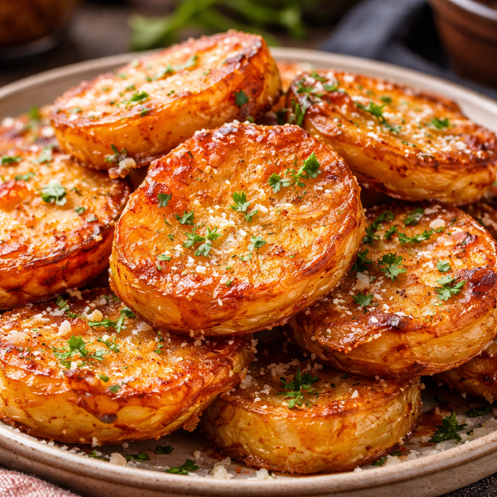 Crispy Parmesan Potatoes