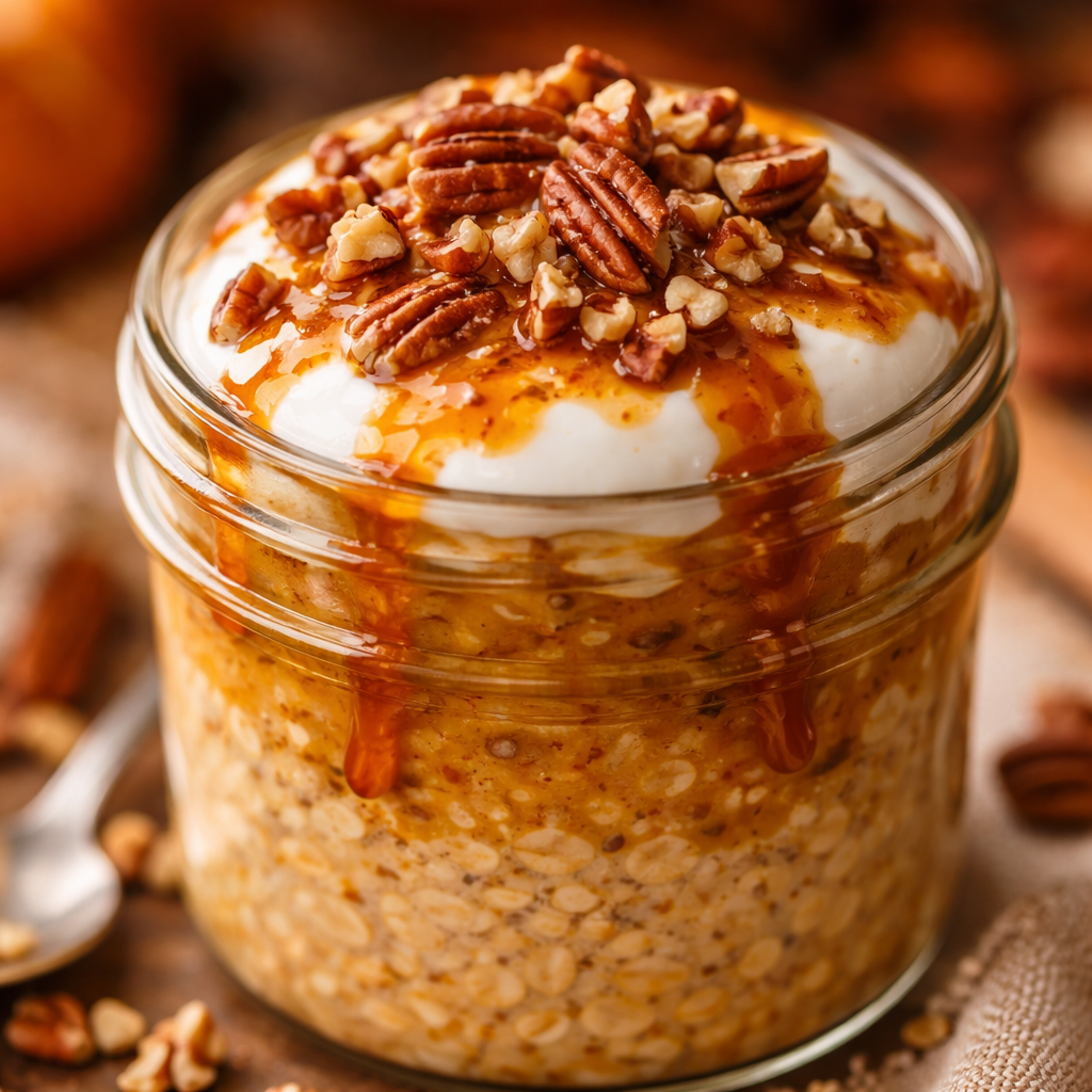 Overnight Oats à la Citrouille