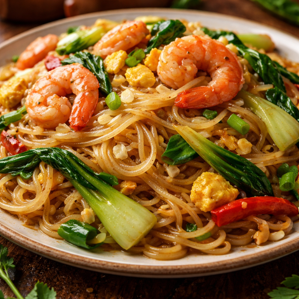 Fried rice noodles