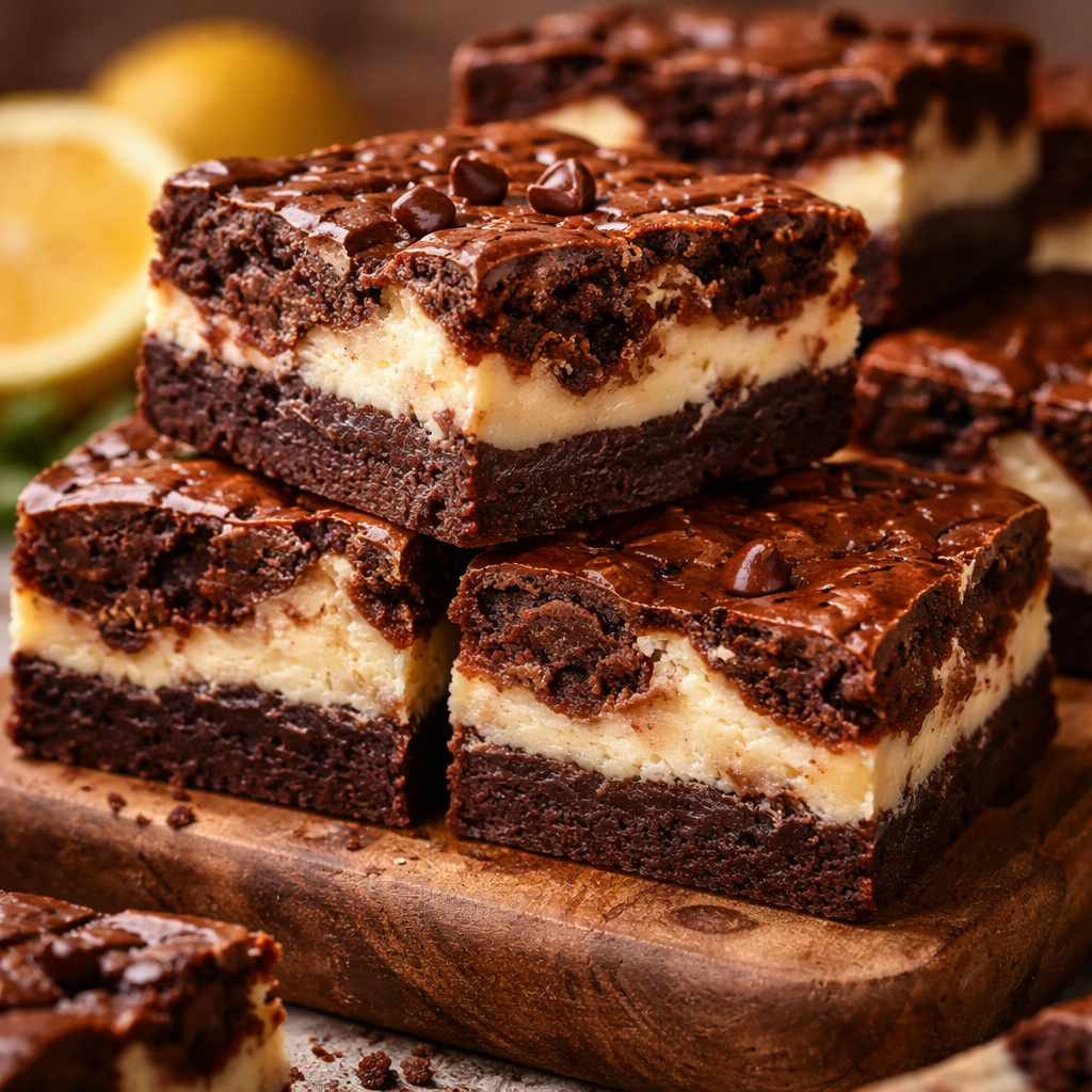 Brownies au fromage blanc