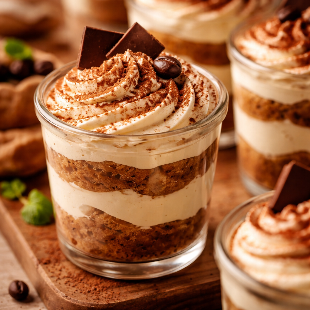 Tiramisu en tasses