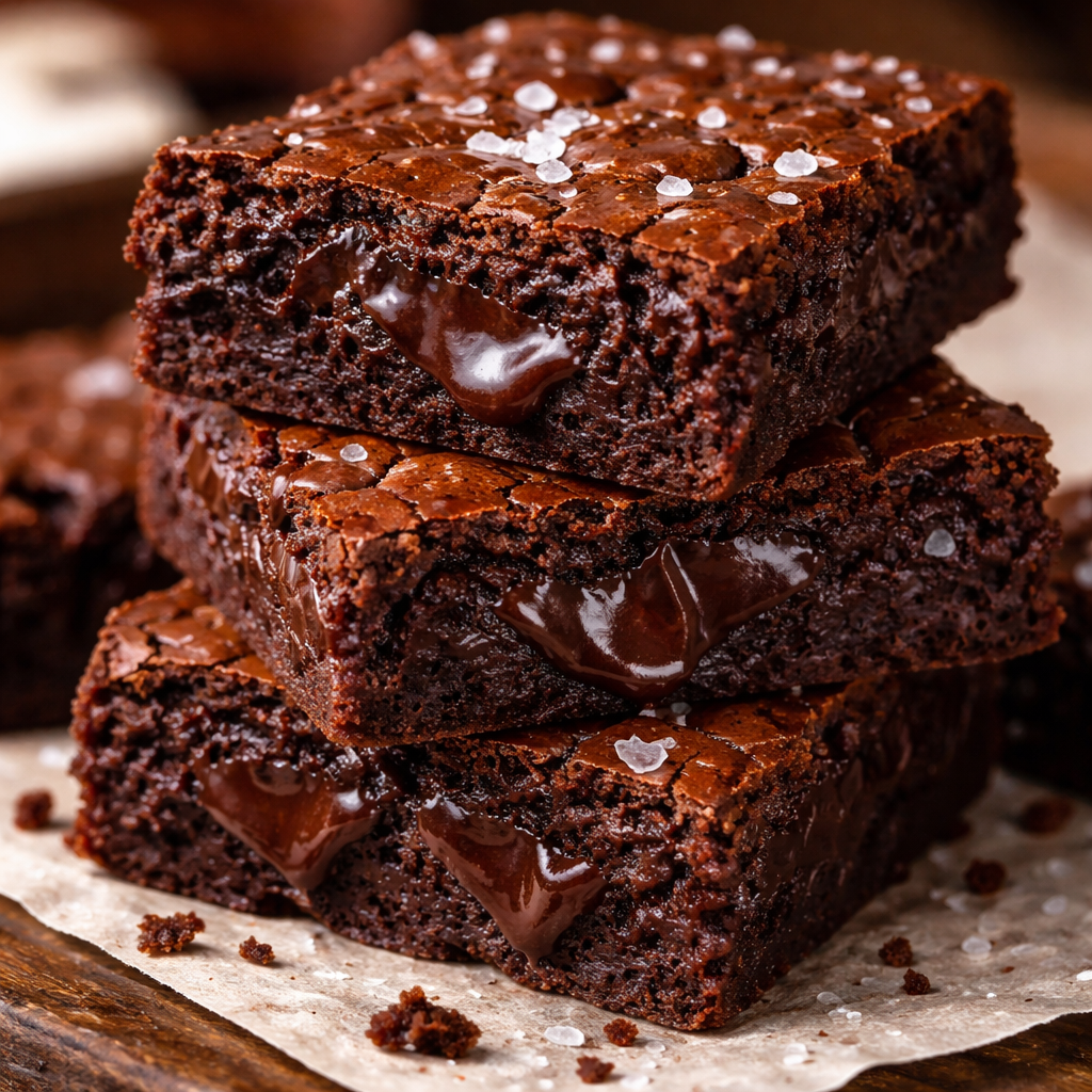 Brownies fondants au chocolat