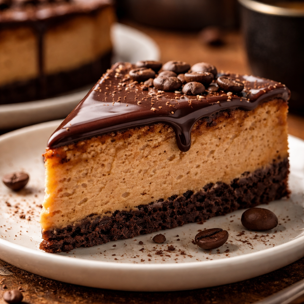 Cheesecake à l'espresso