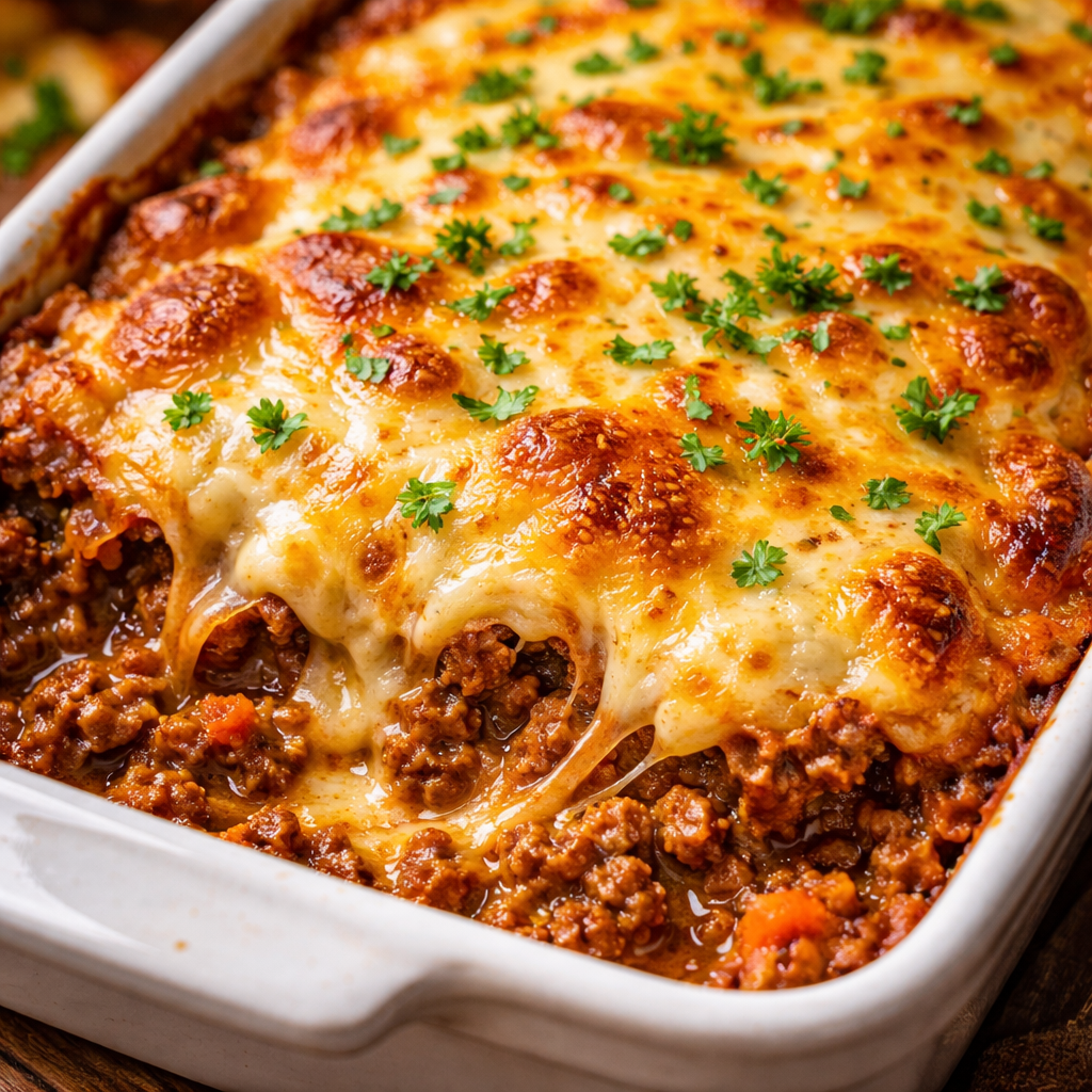 Casserole Bœuf Haché & Fromage