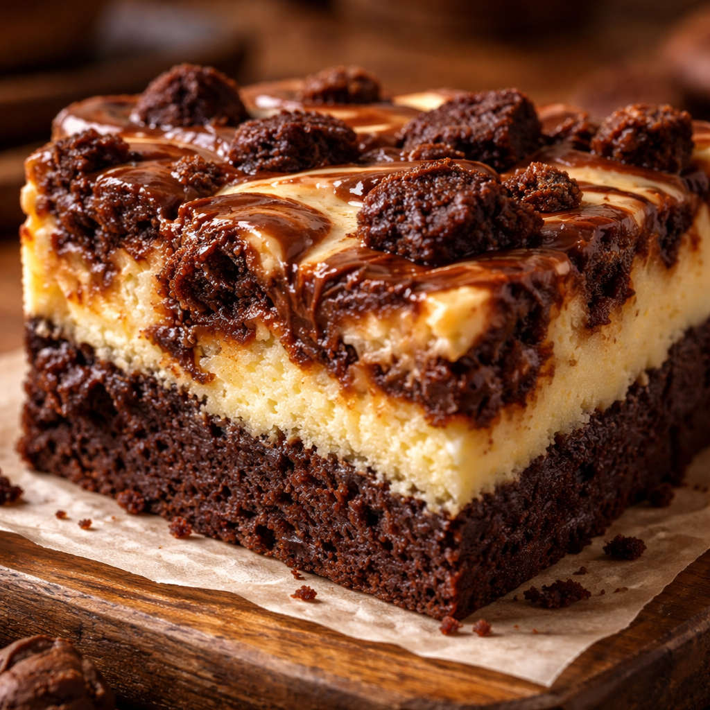 Brownies Cheesecake
