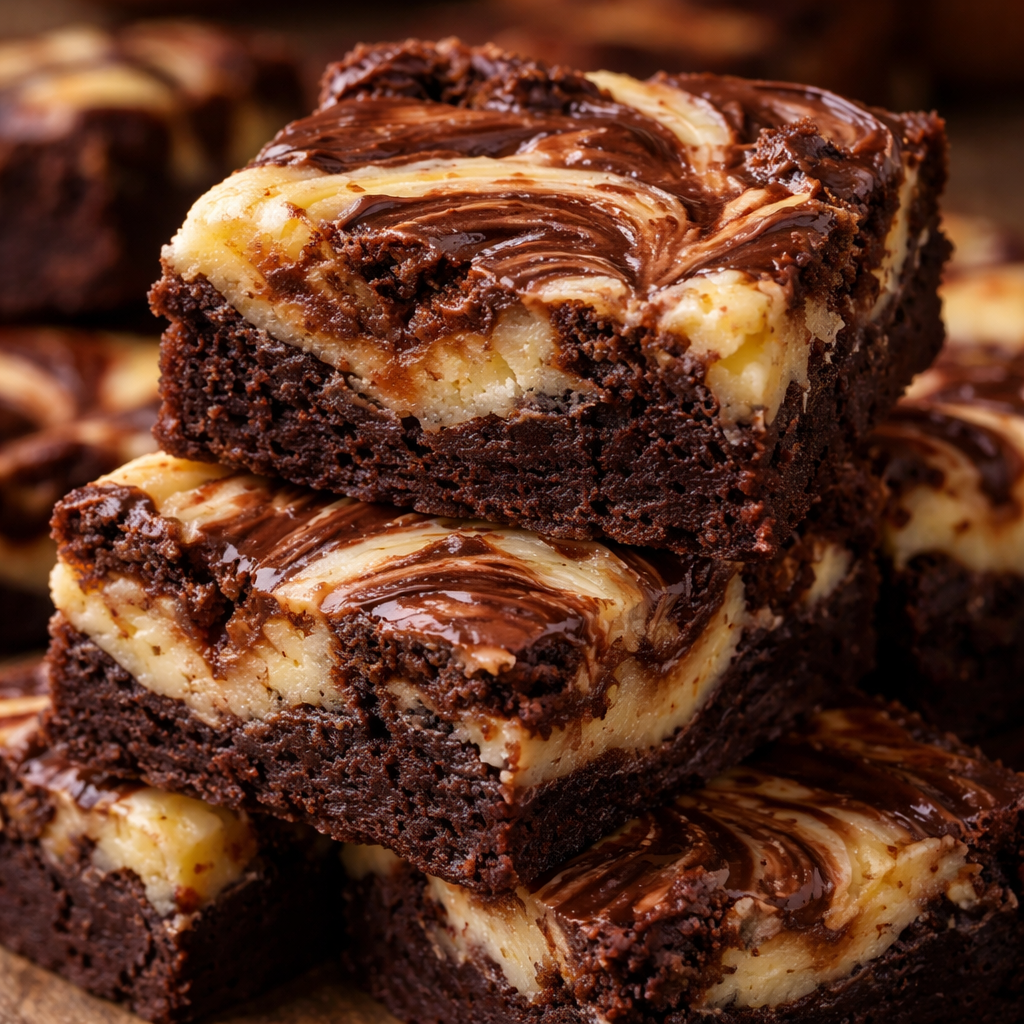 Brownies au fromage blanc