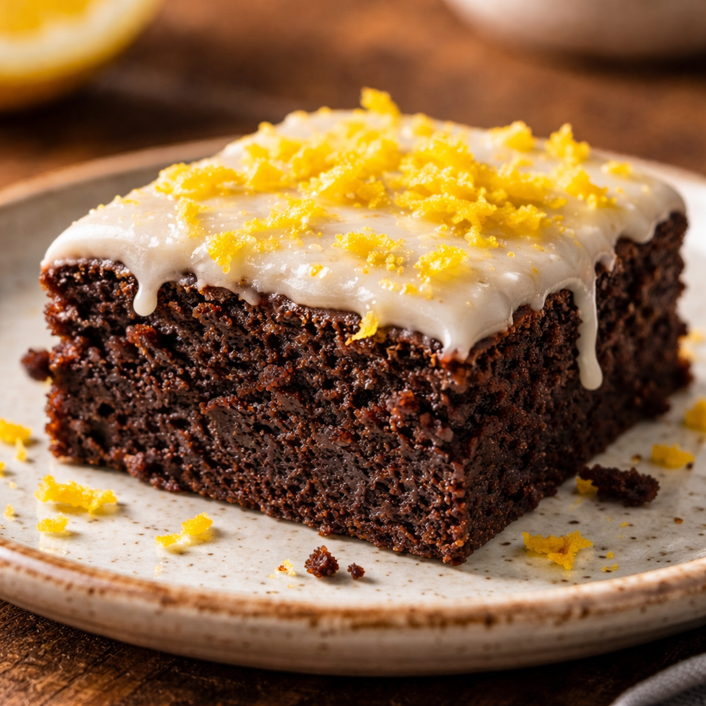 Brownies au citron