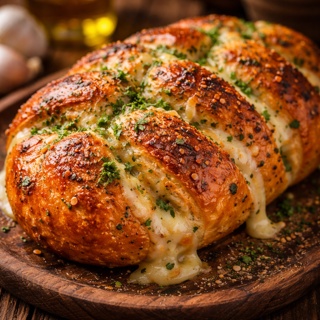 Pain aux Herbes Italiennes et Fromage