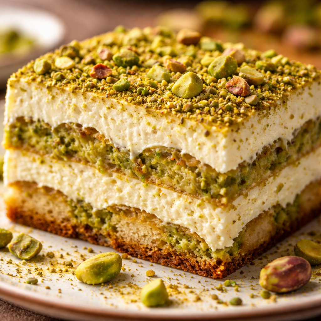 Tiramisu aux Pistaches