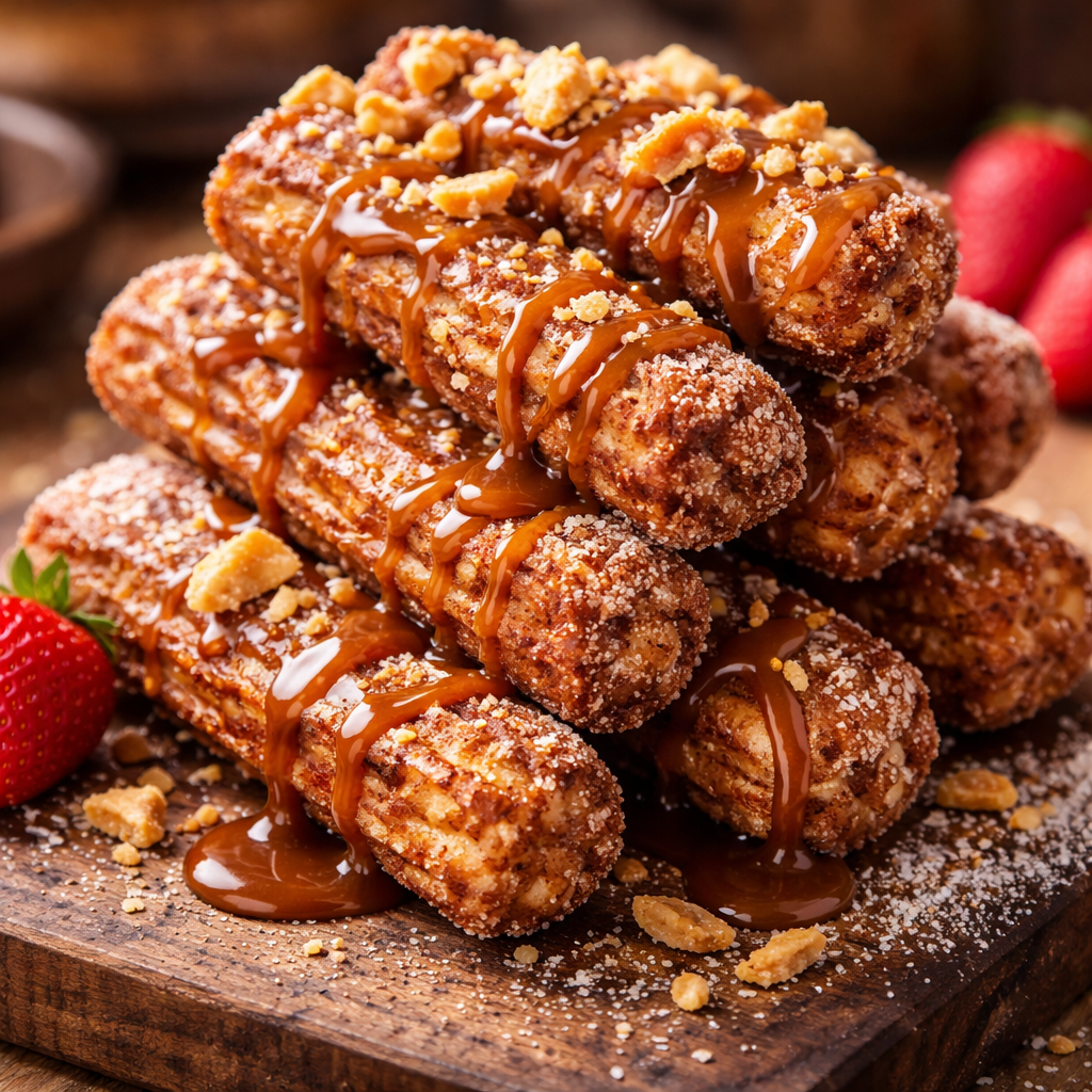 Toffee aux Crackers Churros