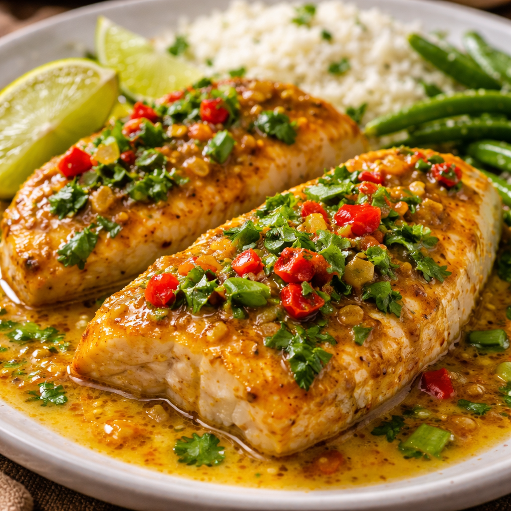 Colombo de poisson au coco