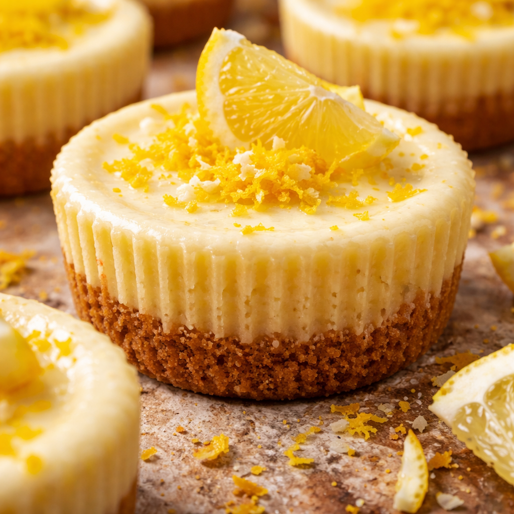 Mini Cheesecakes au Citron