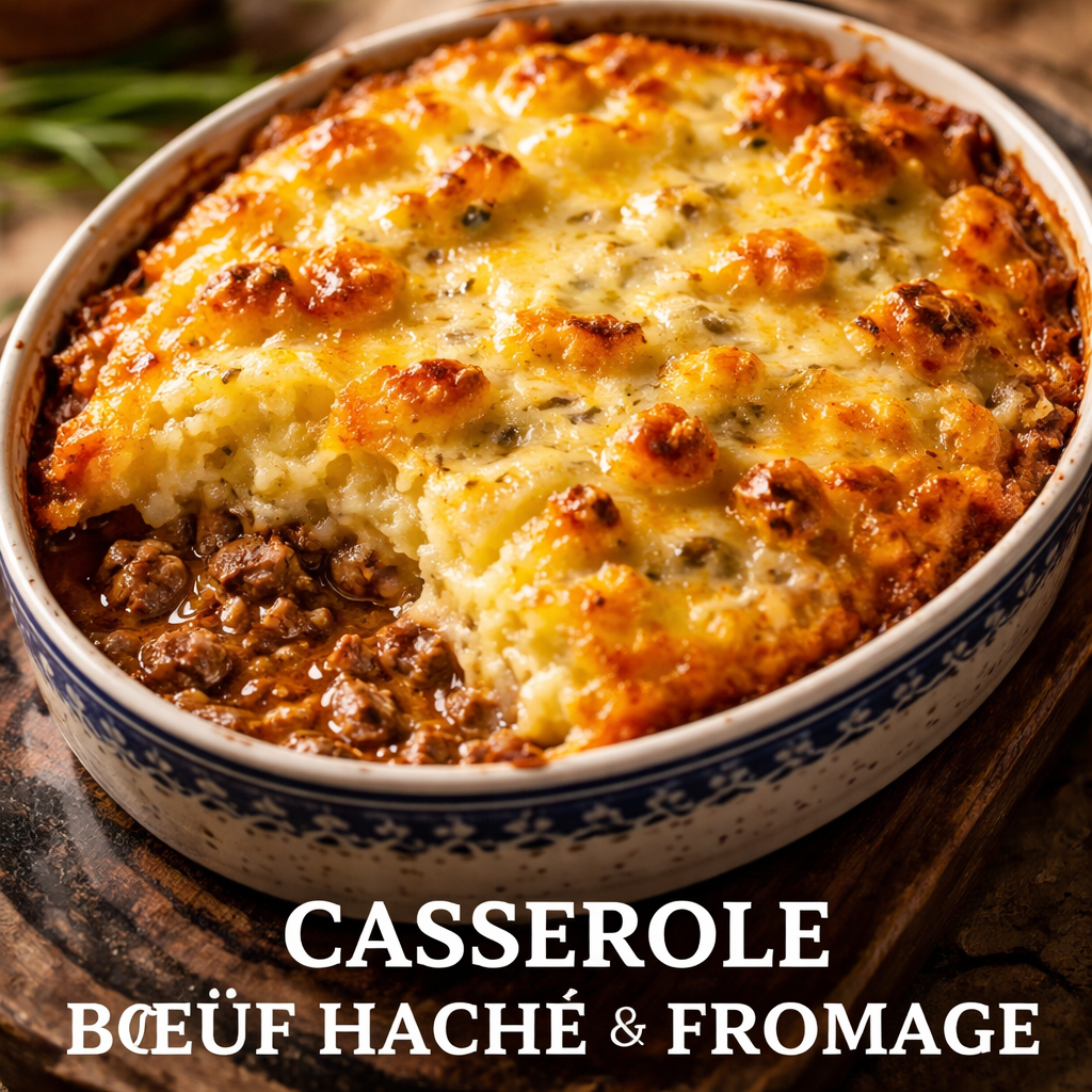 Casserole Bœuf Haché & Fromage