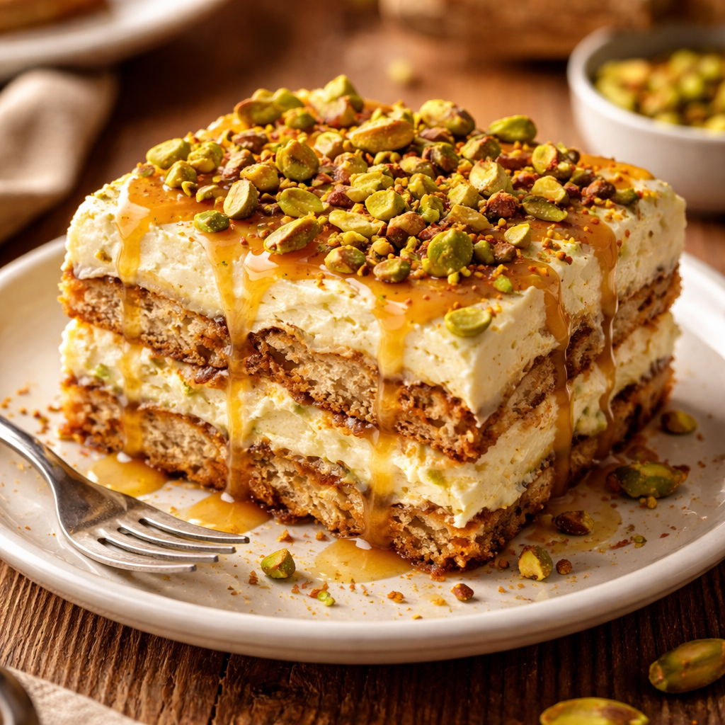 Tiramisu aux Pistaches