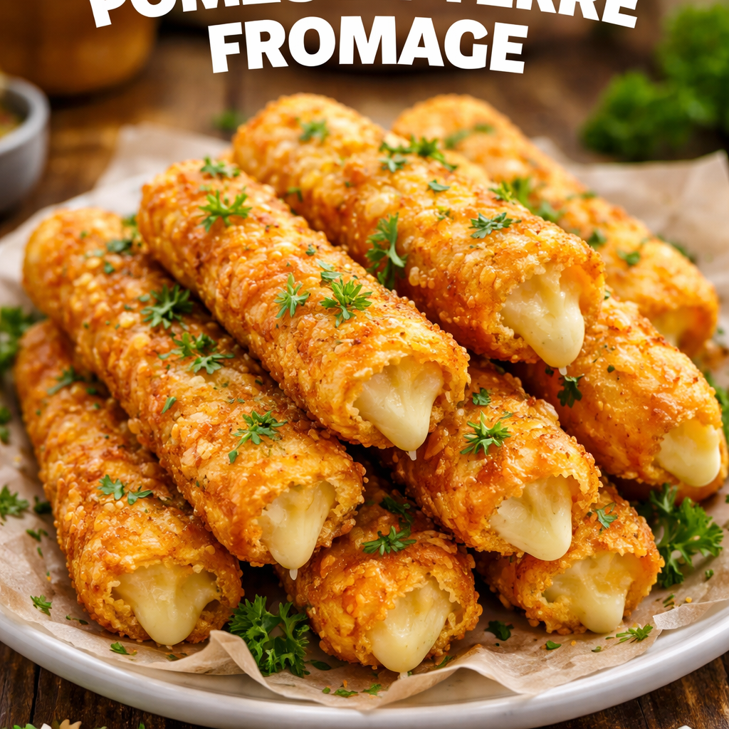 Bâtonnets pommes de terre fromage