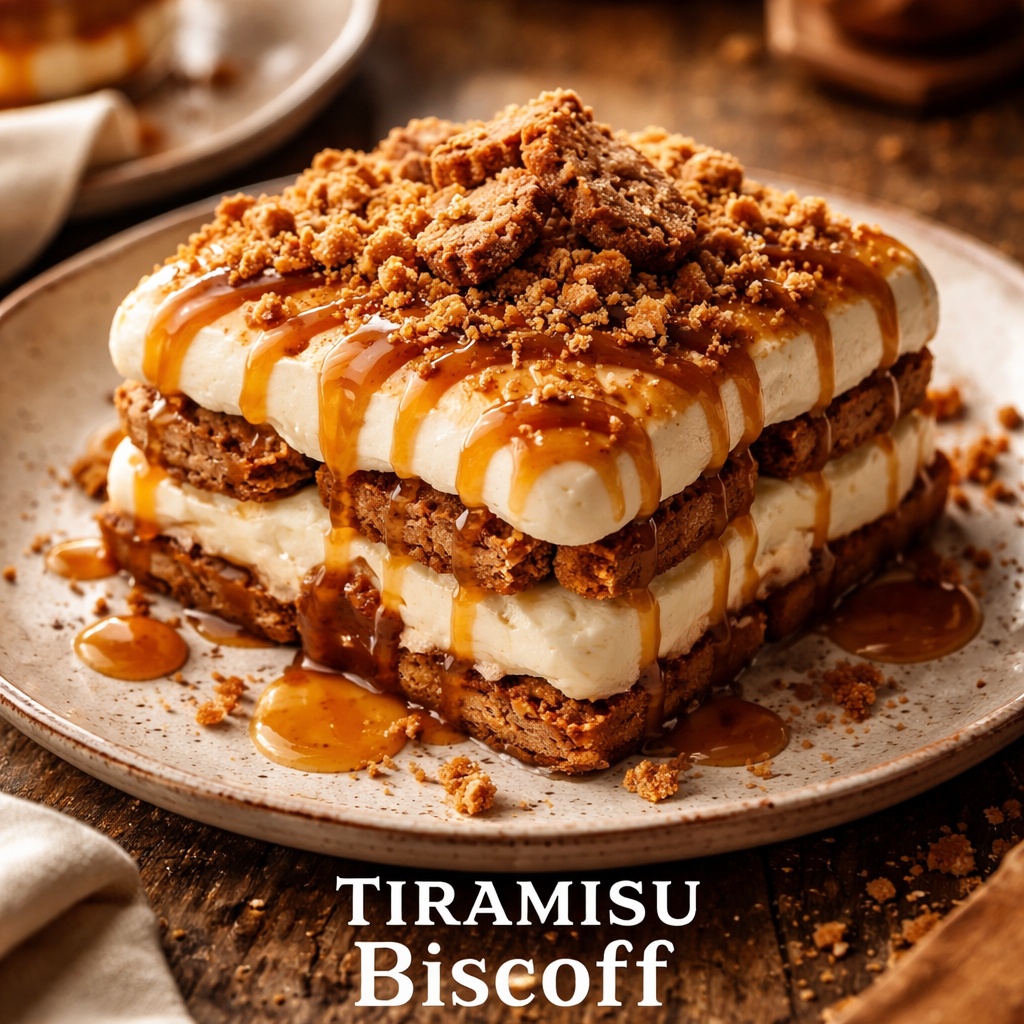 Tiramisu Biscoff Spéculoos