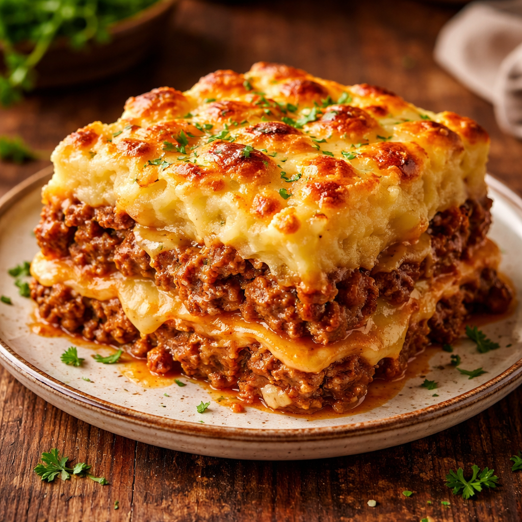 Lasagne Cheeseburger