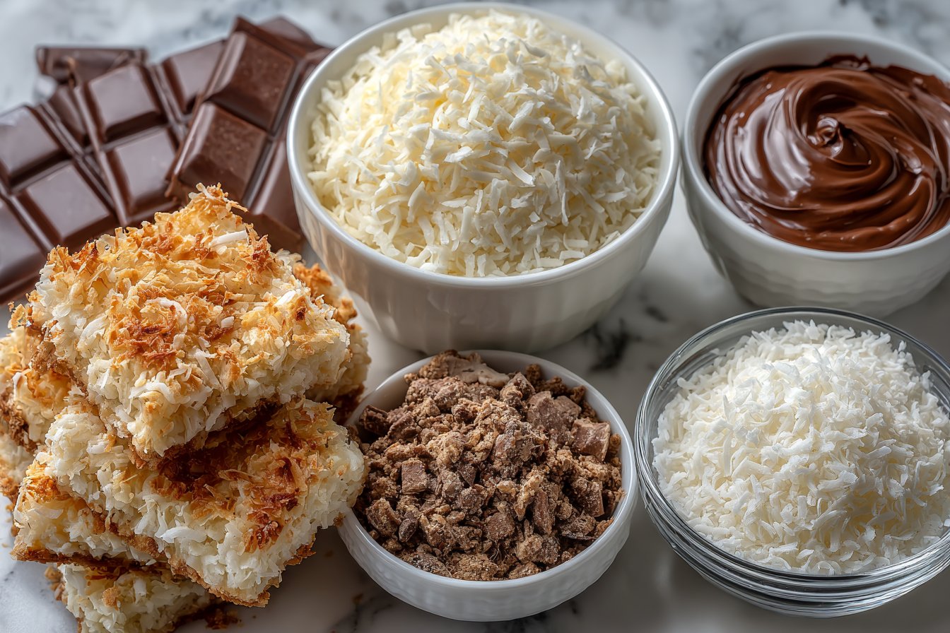 Boules de crème à la noix de coco sans cuisson