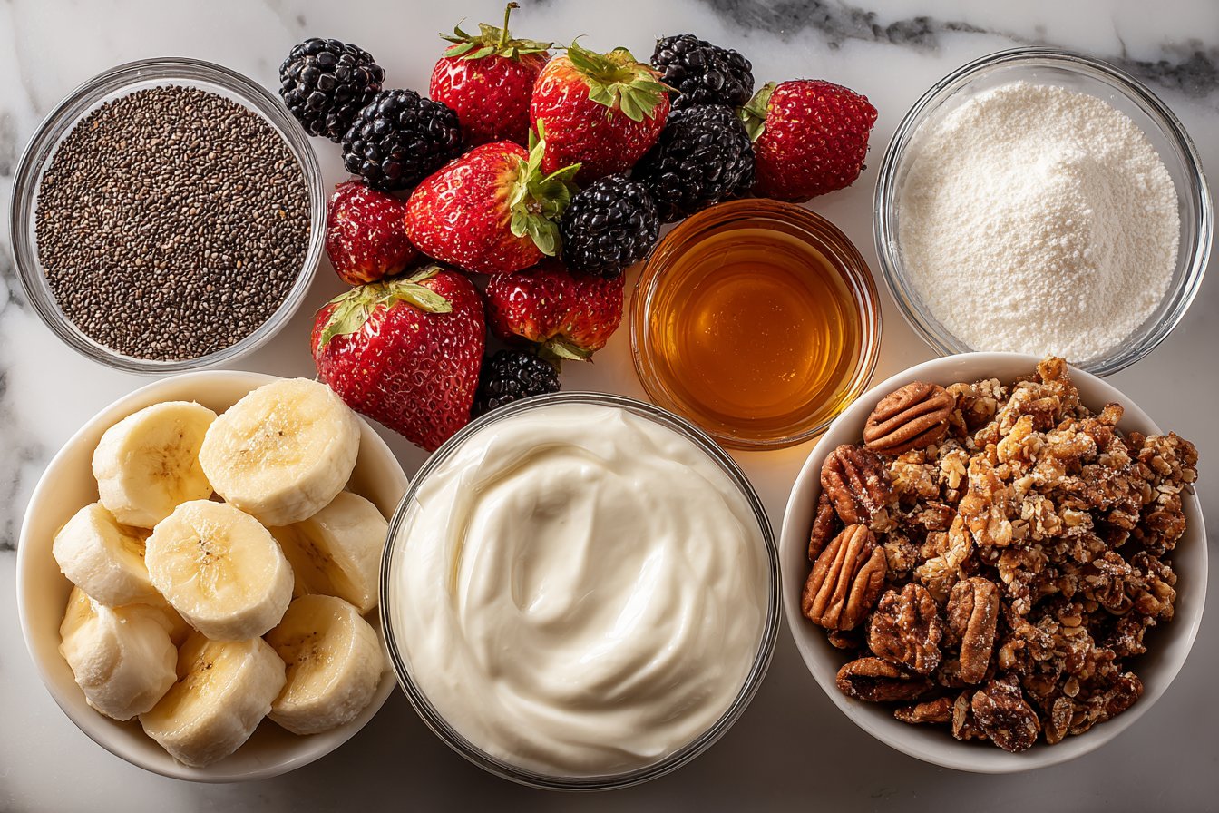 Pudding de graines de chia à la vanille – Petit déjeuner facile et sain