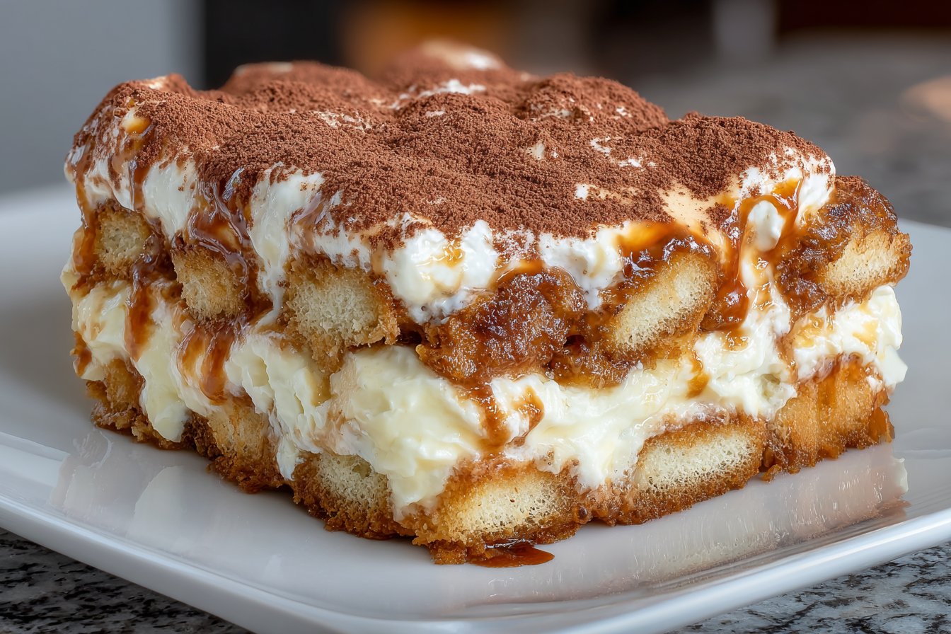 Délicieux Tiramisu à la banane : Une Indulgence Irrésistible