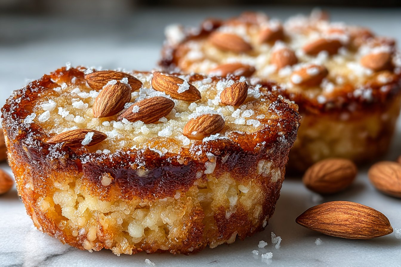 Financiers Moelleux à la Poudre d’Amande