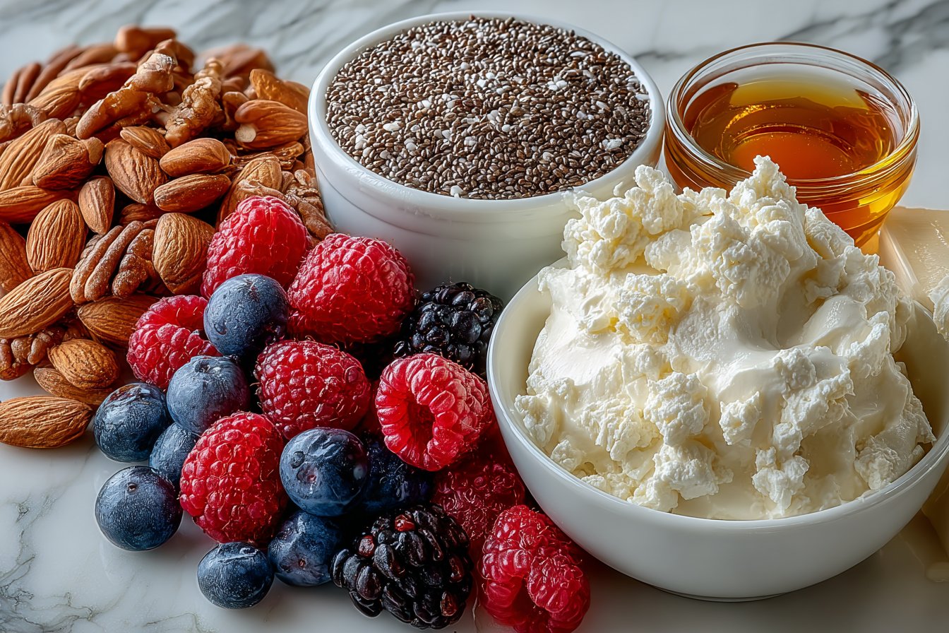 Chia seed pudding with vanilla