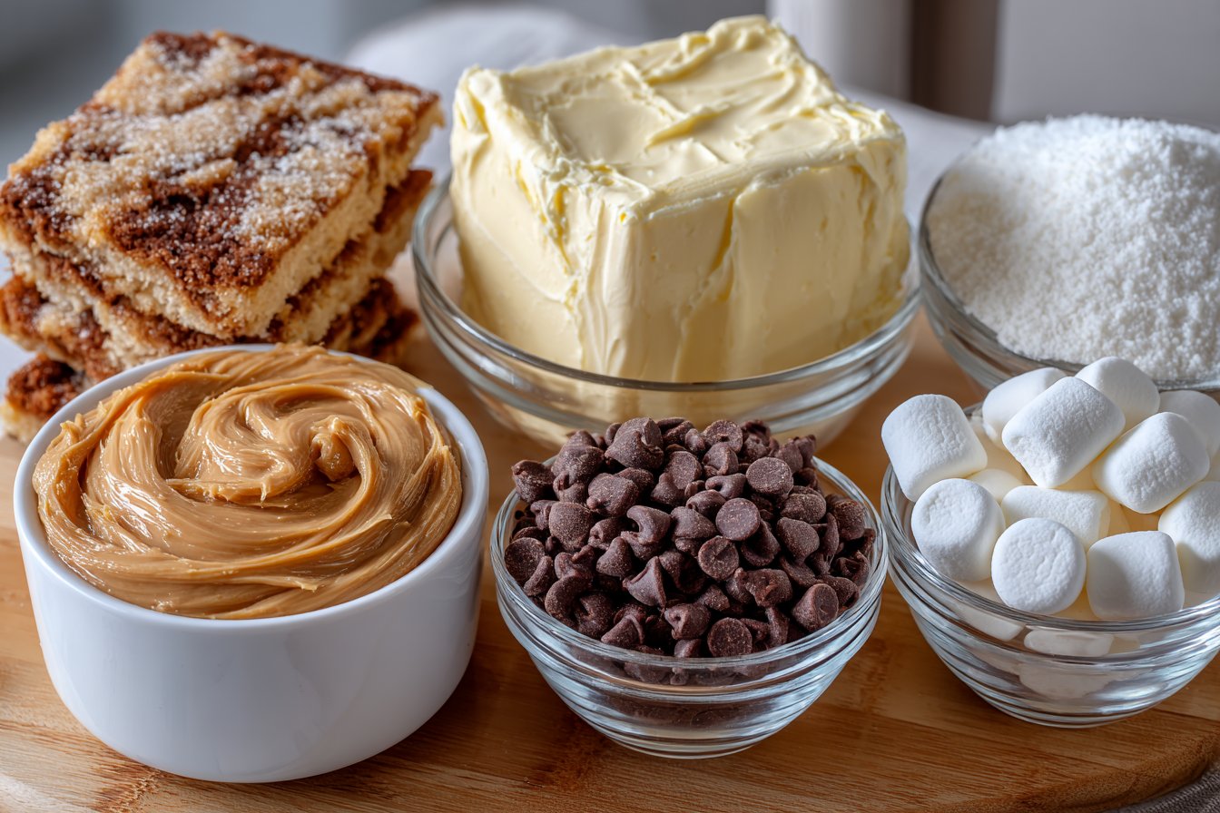 Barres Fluffernutter : Recette Gourmande et Facile