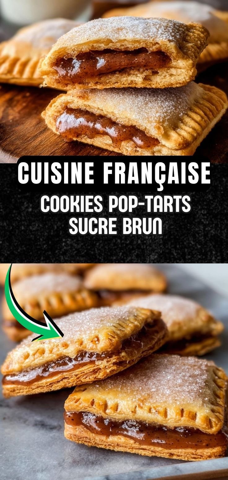 Cookies Pop-Tarts au sucre brun