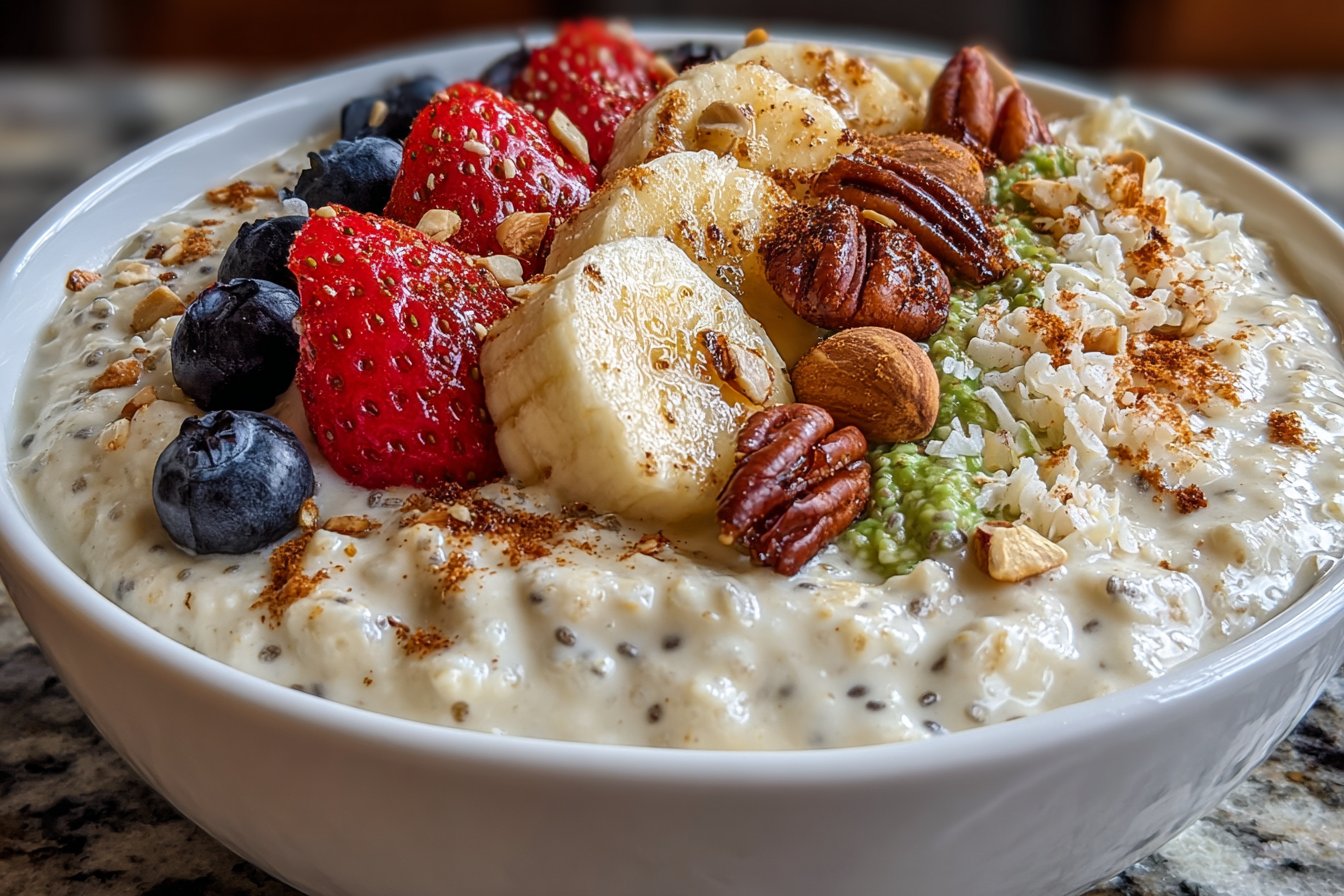 Pudding Chia Avoine Petit-déjeuner