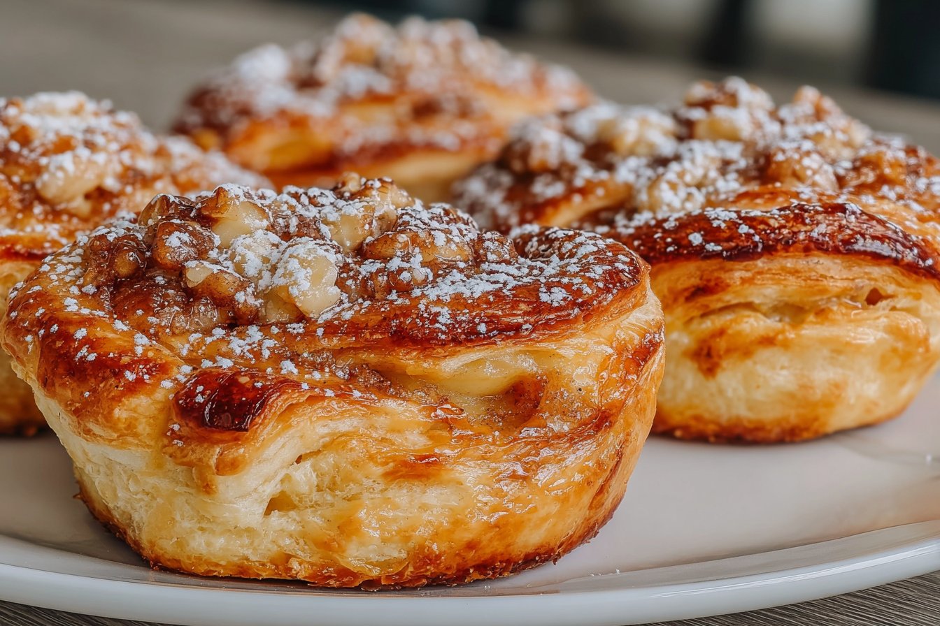 Roulés Feuilletés aux Pommes