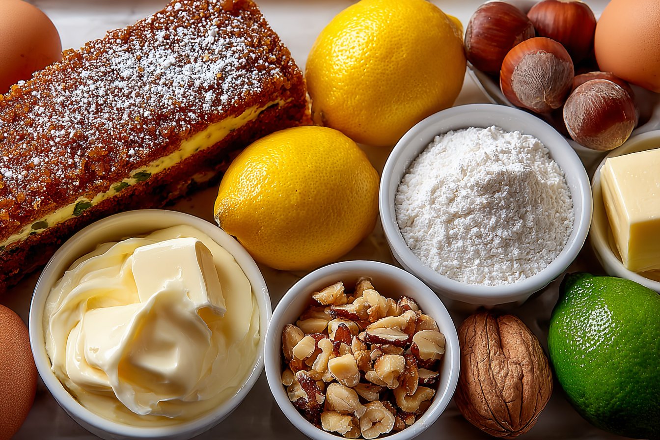 Bûche au Citron Noisette