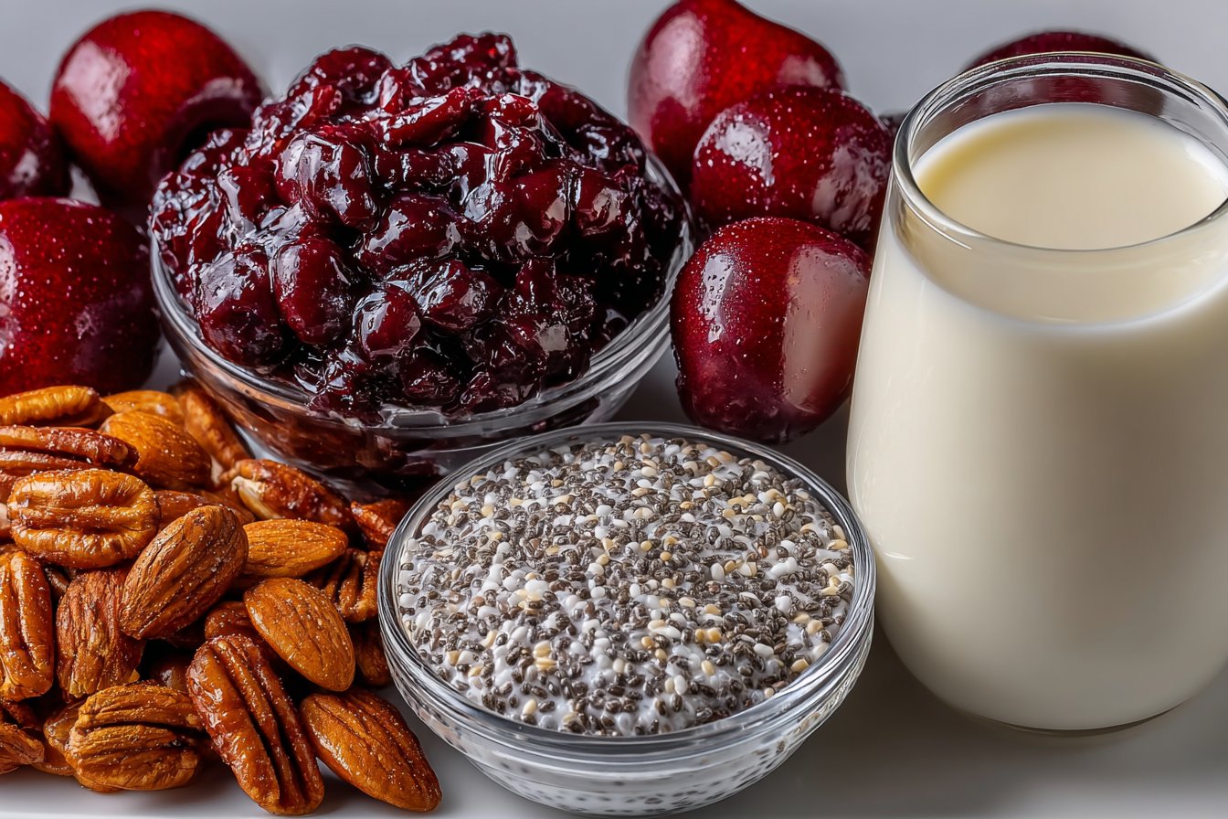 Pudding de Chia aux Cerises