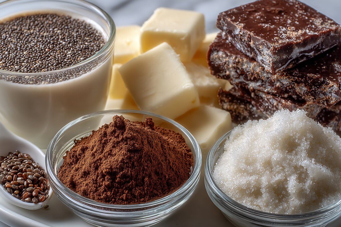 Pudding Chia au Chocolat