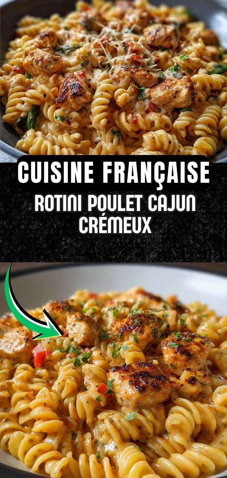 Poulet Cajun Rotini