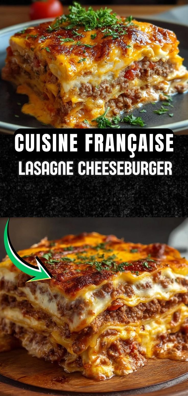 Lasagne Cheeseburger