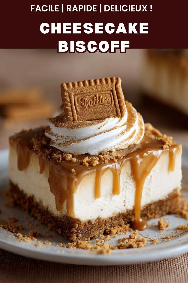 Gâteaux au fromage Biscoff