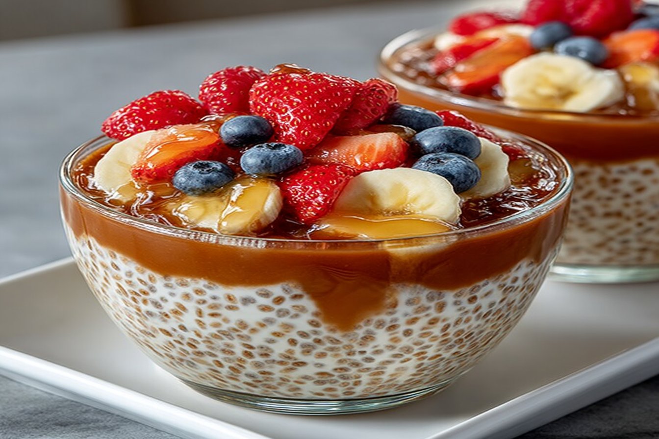 Pudding de Chia au Earl Grey