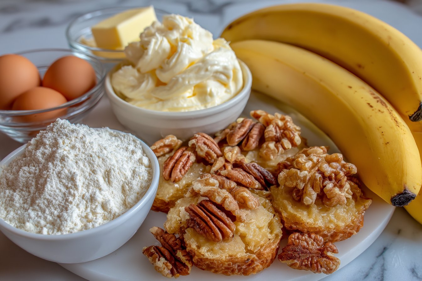 Gâteau à la banane moelleux et délicieux