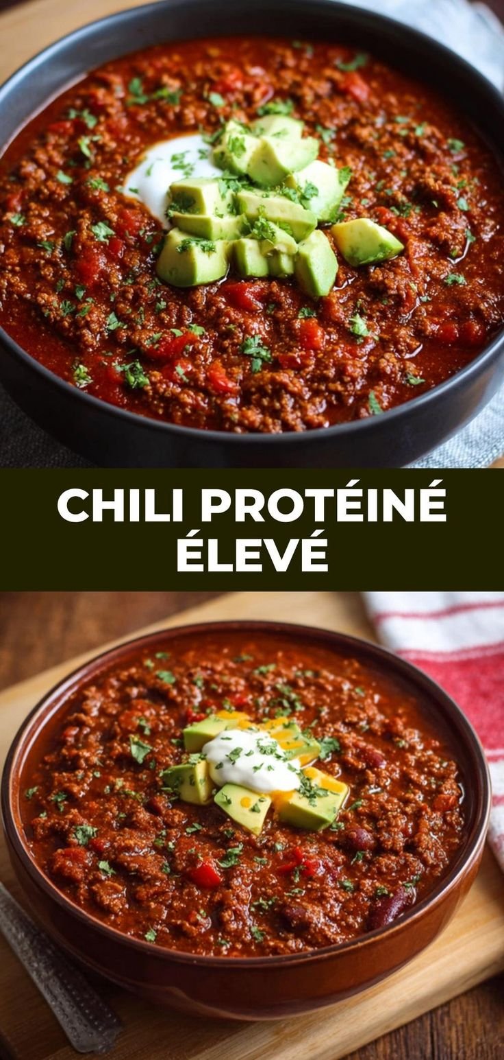 Chili Protéiné Élevé