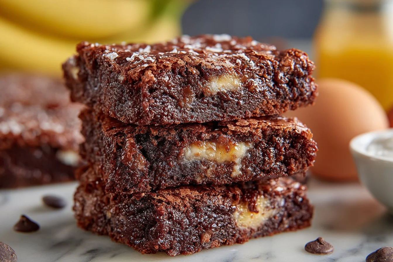 Brownies Zéro Sucre préparés avec Yaourt Grec, dessert sain et savoureux