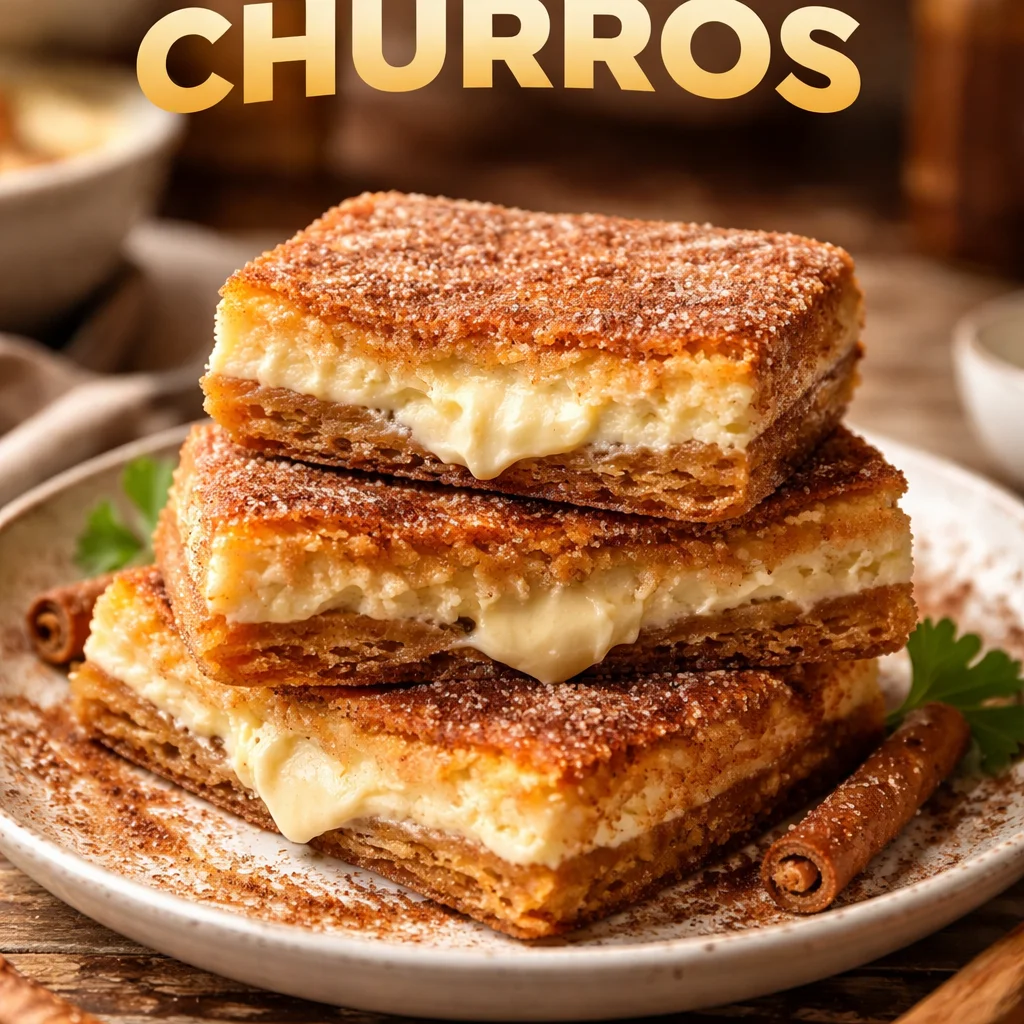 Cheesecake aux churros, une délicieuse fusion de saveurs sucrées