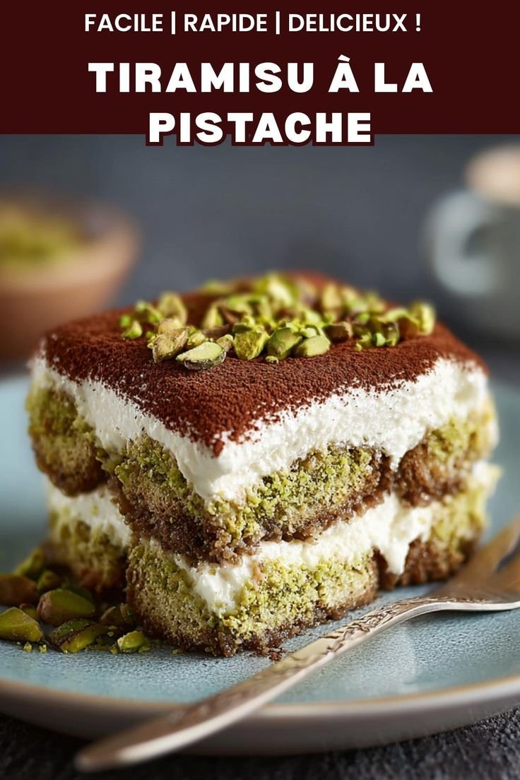 Tiramisu à la Pistache