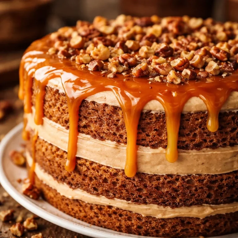 Gâteau au café et caramel décadent sur une assiette élégante