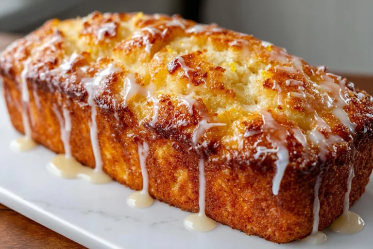 Gâteau au yaourt citron moelleux, dessert savoureux et léger