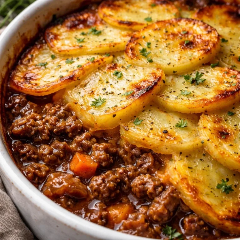 Hachis Parmentier de Gordon Ramsay, un plat savoureux et réconfortant.