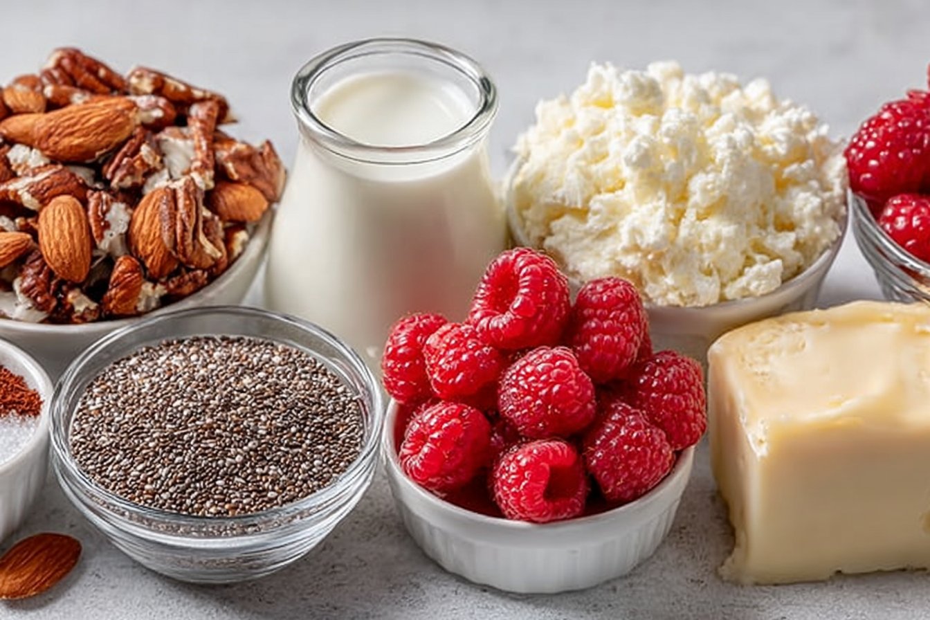 Pudding de Chia aux Framboises Sain