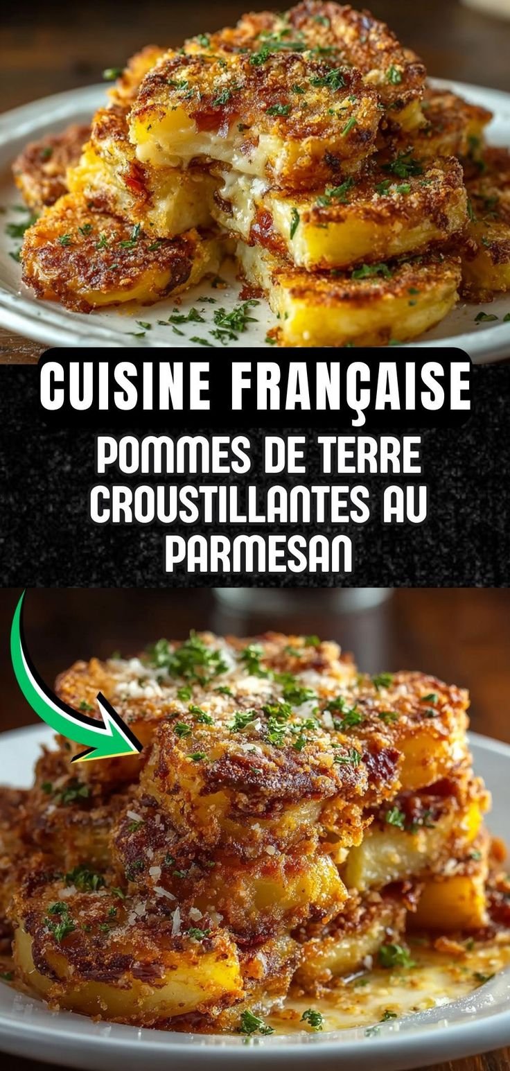 Crispy Parmesan Potatoes