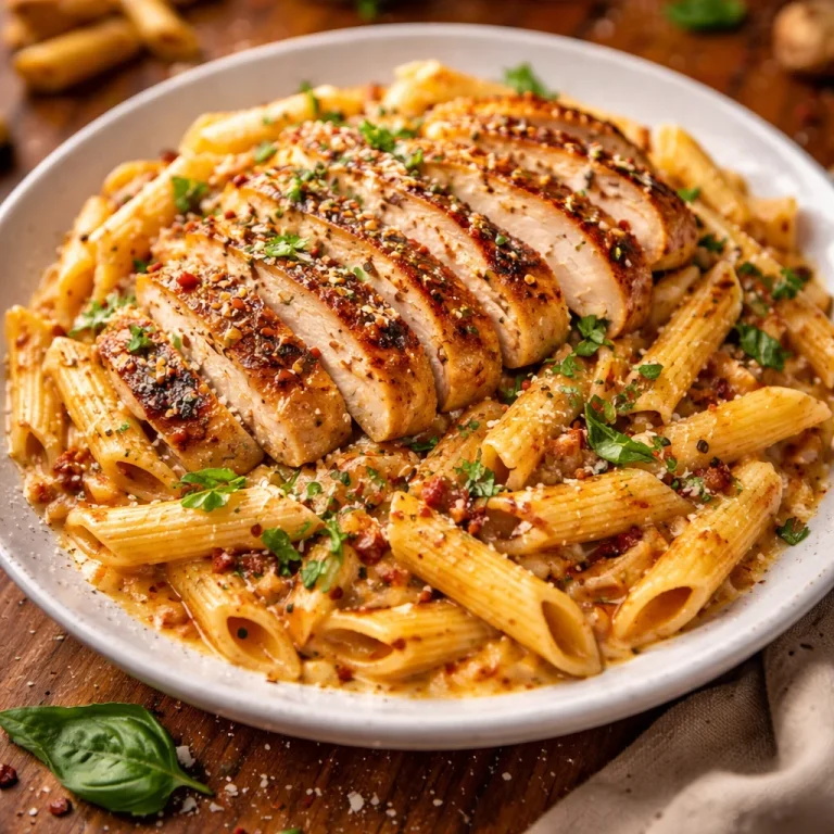 Recette de Pasta with Chicken Marry Me, un plat délicieux et romantique