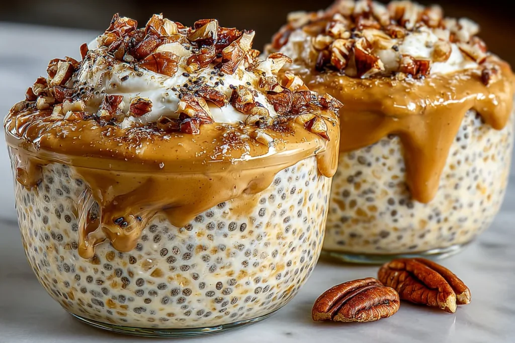 Pudding de chia savoureux et nutritif pour enfants dans un bol coloré